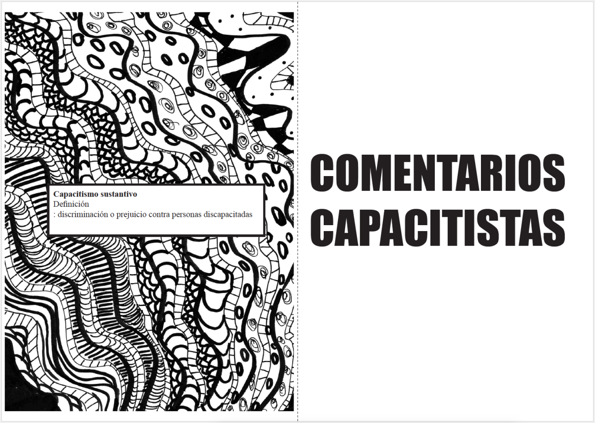 Fanzine Anticapacitista - Asociación Autista de la Universidad Complutense de Madrid