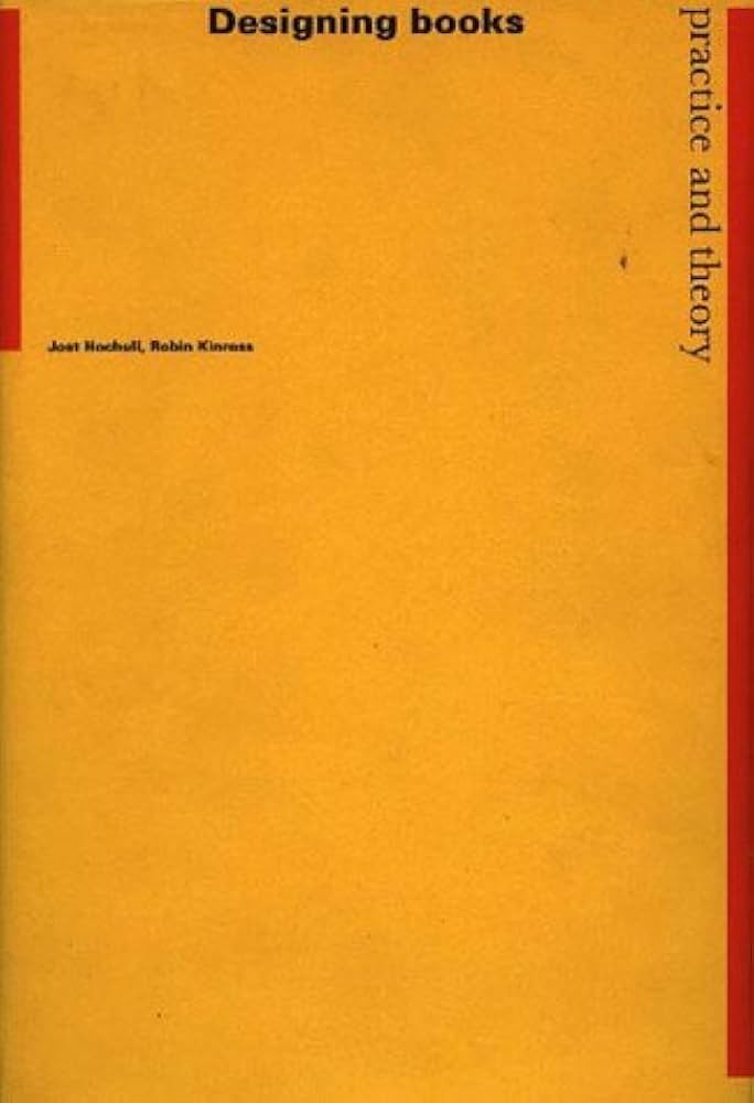 Designing Books: Practice and Theory