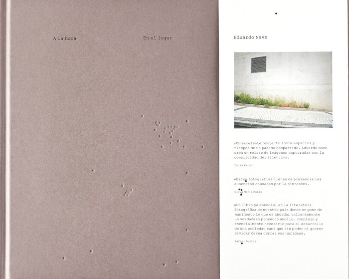 A la hora, en el lugar