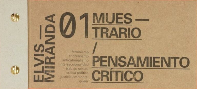 Muestrario: Pensamiento crítico