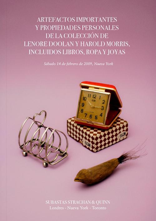 Artefactos importantes y propiedades personales de la colección de Lenore Doolan y Harold Morris, incluidos libros, ropas y joyas